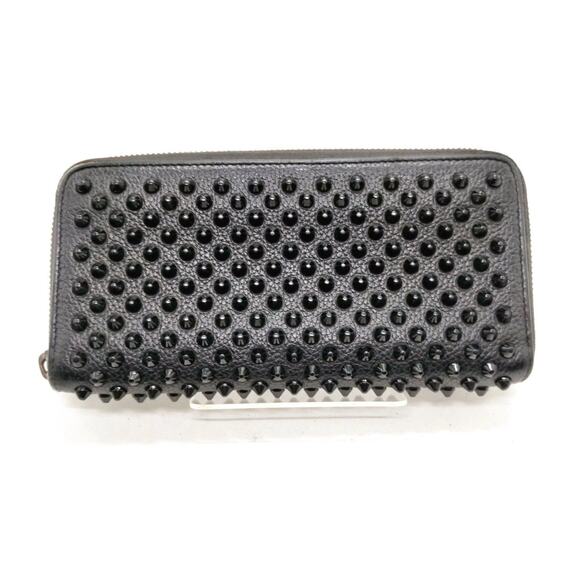 Christian Louboutin Long Wallet  Black Leather - Picture 2 of 9